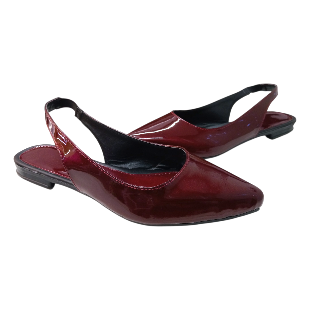 Slingback Loretta Charol Vino