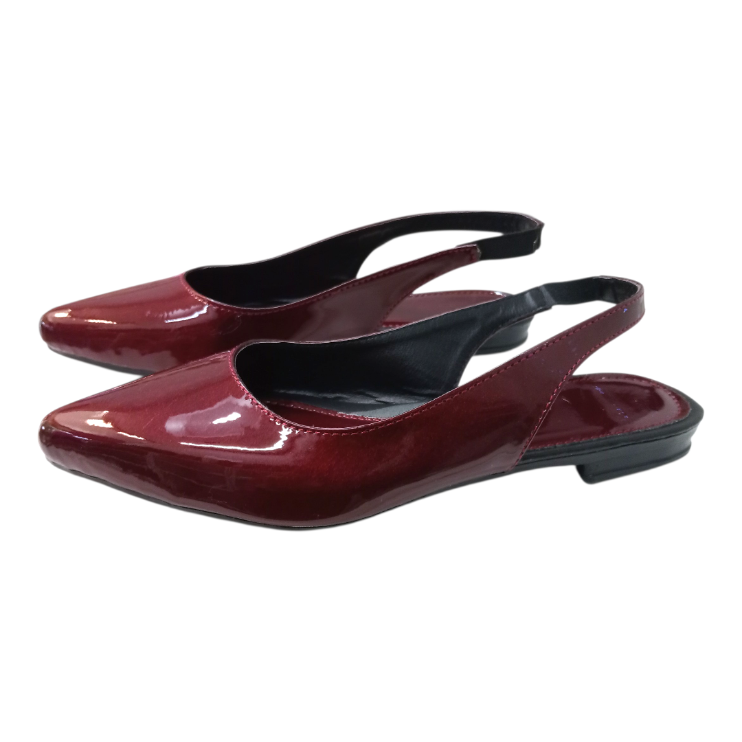 Slingback Loretta Charol Vino