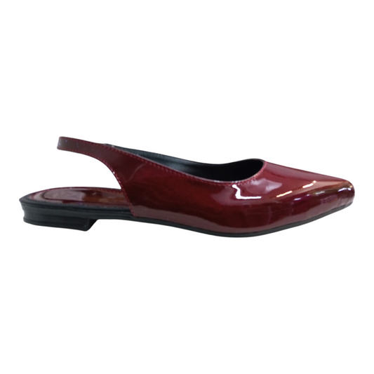 Slingback Loretta Charol Vino