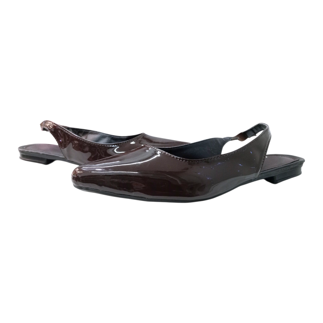 Slingback Loretta Charol Chocolate