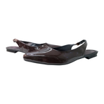 Slingback Loretta Charol Chocolate