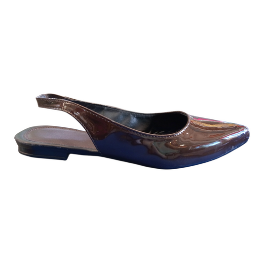 Slingback Loretta Charol Chocolate