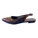 Slingback Loretta Charol Chocolate
